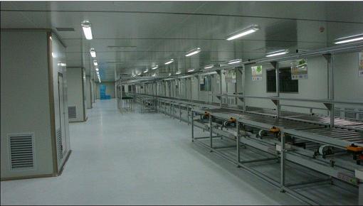 濟南食品廠凈化車間